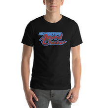 Load image into Gallery viewer, Red/Blue Roger Dean Logo Unisex T-Shirt