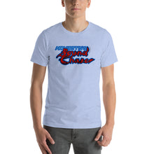 Load image into Gallery viewer, Red/Blue Roger Dean Logo Unisex T-Shirt