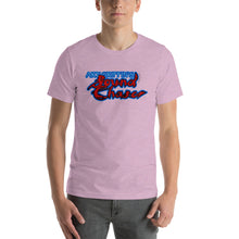 Load image into Gallery viewer, Red/Blue Roger Dean Logo Unisex T-Shirt